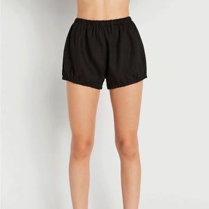 ⭐️SOLD⭐️ suzie kondi hera safari linen bloomers in faded black